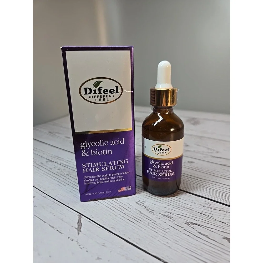 Difeel Glycolic Acid & Biotin‎ Stimulating Pro-Growth Hair Serum 1.65 fl oz